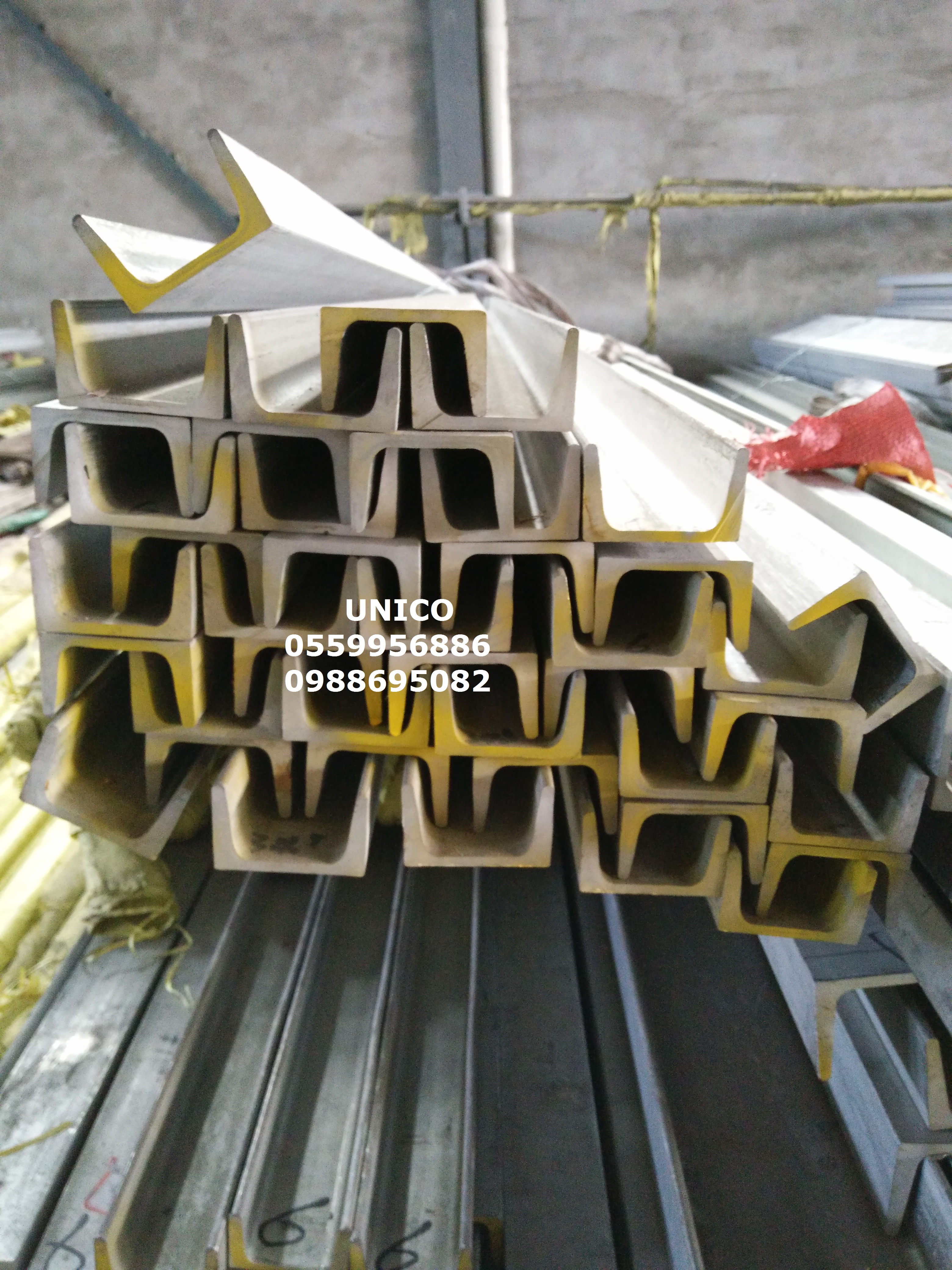 U đúc inox 304 – Inox hình U đúc